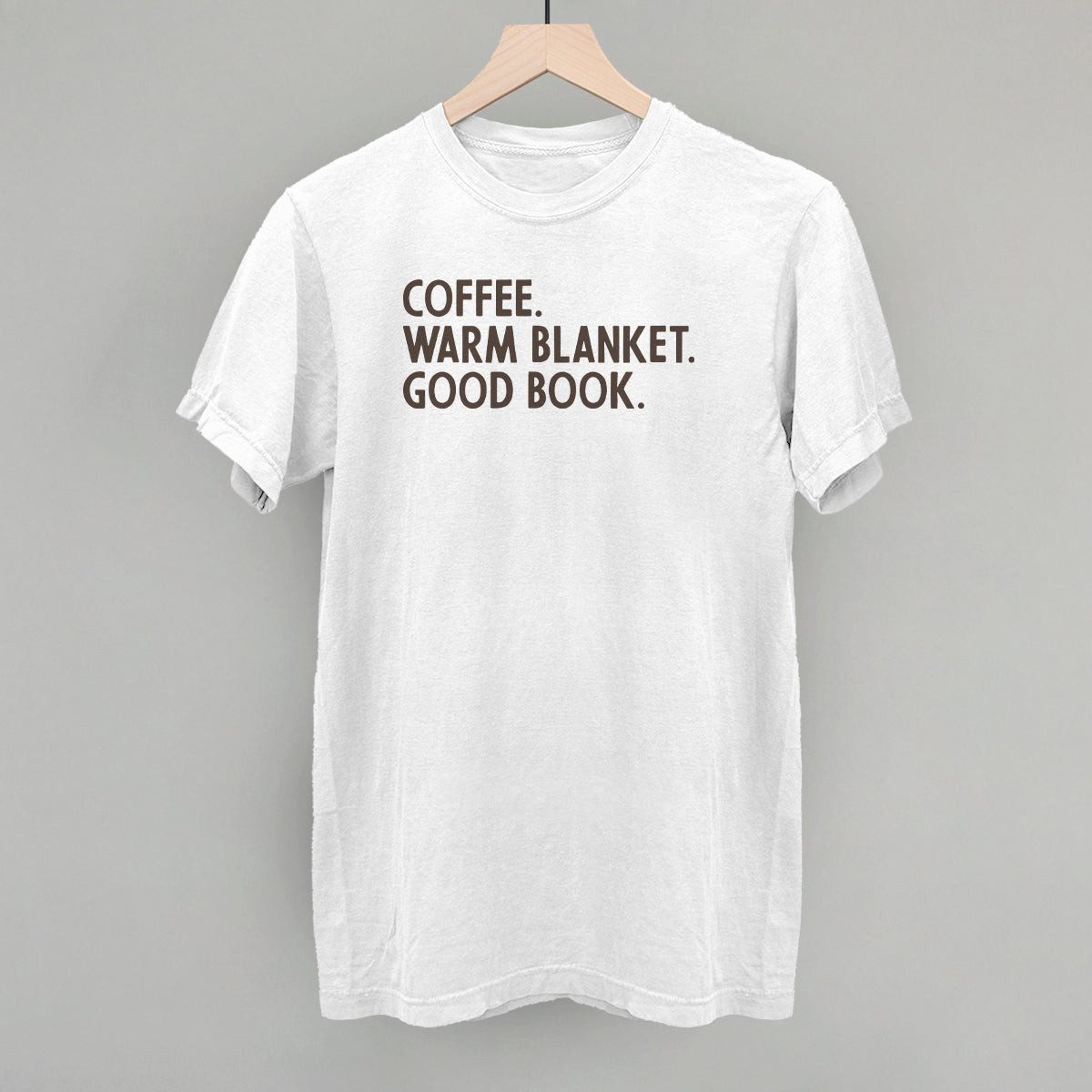 Coffee Warm Blanket Good Book